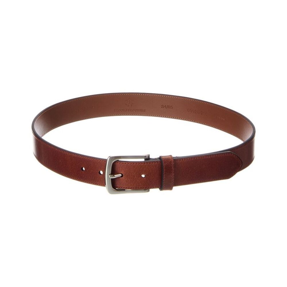 Brooks Brothers Leather Belt, Brown